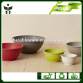 eco-friendly bowl set bio salad bowl colorful bowl